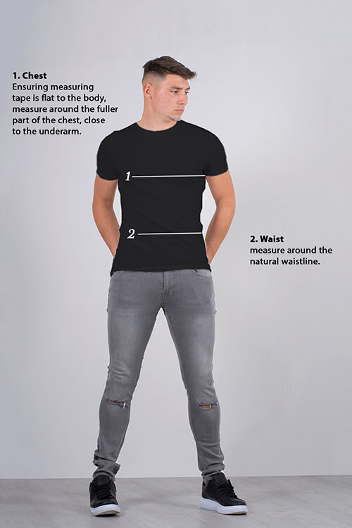 Mens Size Guide Image