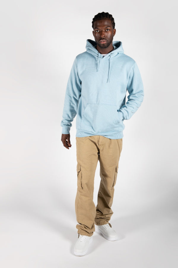 Mens Light Blue Oversized Hoodie