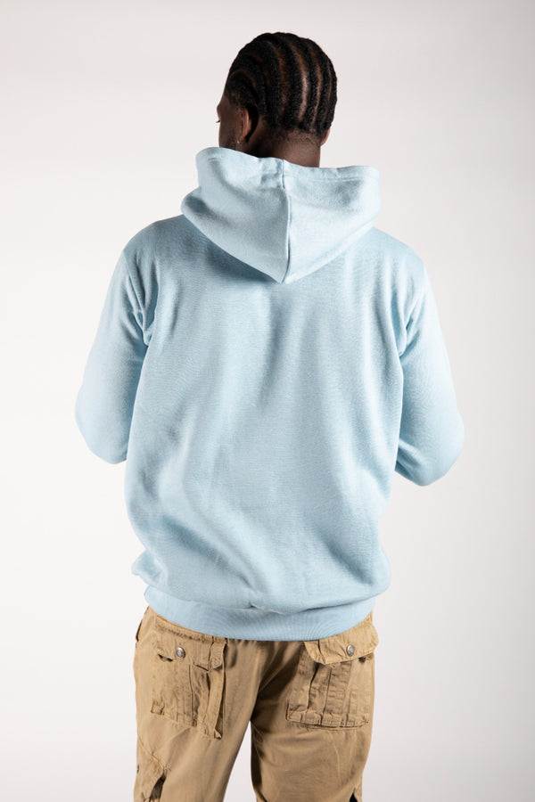 Mens Light Blue Oversized Hoodie