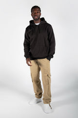 Mens Black Oversized Hoodie