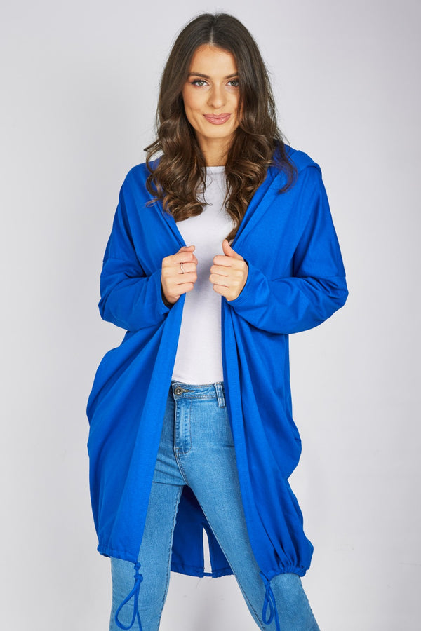 Royal Sequin Angel Wings Hooded Cardigan