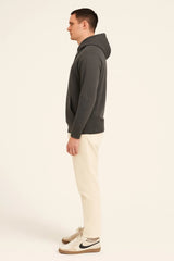 Charcoal Oversized Casual Pullover Hoodie