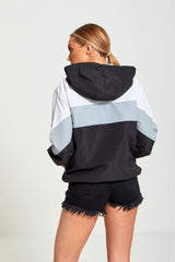 BLACK ZIP THROUGH HOODED JACKET-Copy-Copy