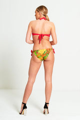 Red Tropical Bikini