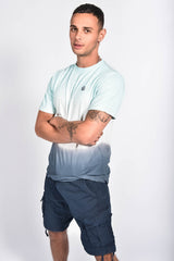 Mens Multi Ombre Muscle Fit T-Shirt