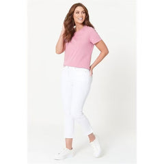 Pink Design Ultimate T-Shirt With Crew Neck