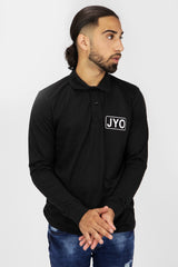 Mens JYO Logo Long Sleeve Polo Shirt