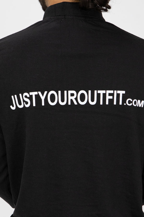 Mens JYO Logo Long Sleeve Polo Shirt