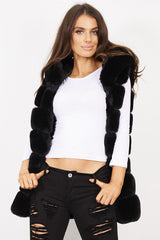 Black Extreme Ruched Ripped Jeans 