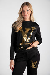 Black Las Vegas Tracksuit
