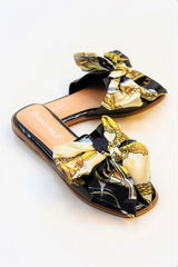 Black Satin Ribbon Slider