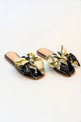 Black Satin Ribbon Slider
