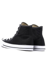 Black High Top Canvas Trainers