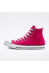 Fuchsia High Top Canvas Trainers