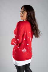 Plus Size Red A Very Merry Christmas Jumper 