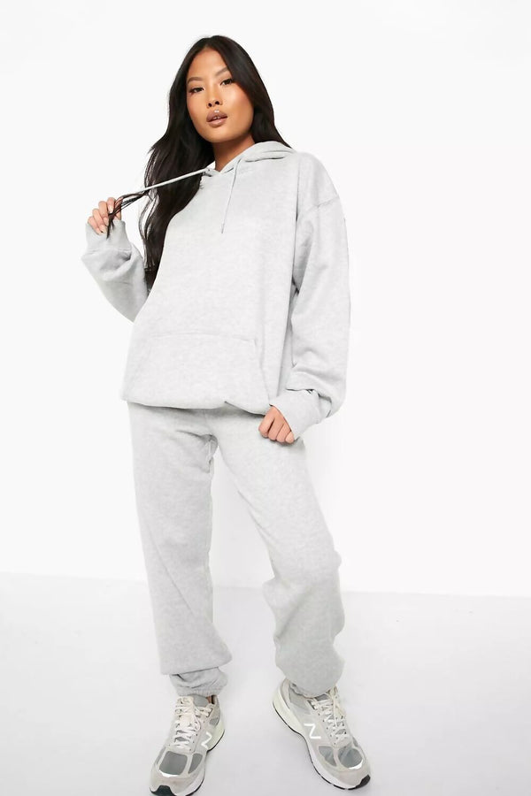 Grey Oversized Hoody and Jogger Co-Ord