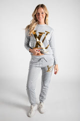 Grey Las Vegas Tracksuit