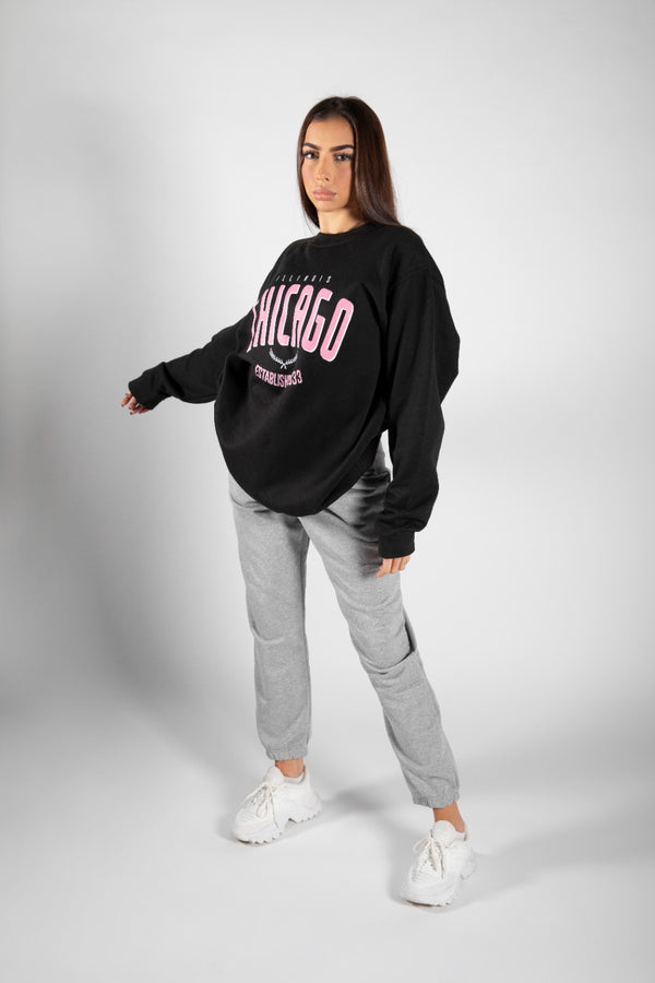 Light Grey Oversized Joggers