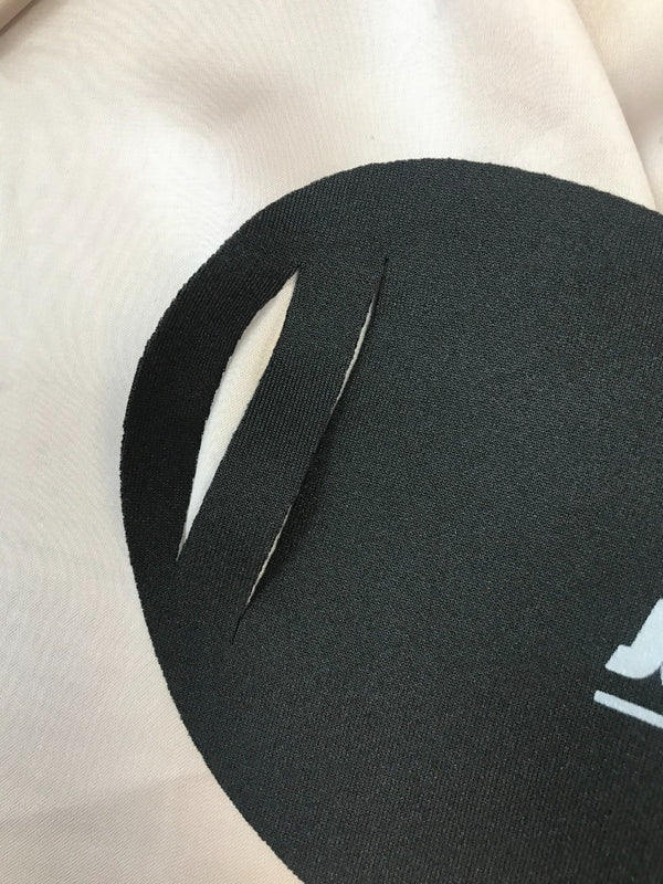 JUSTYOUROUTFIT Slogan Print Face Mask