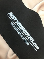 JUSTYOUROUTFIT Slogan Print Face Mask