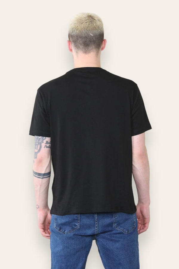 Mens Black Los Angeles South Cali Printed T-Shirt