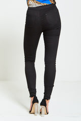 Black Disco Skinny Jean
