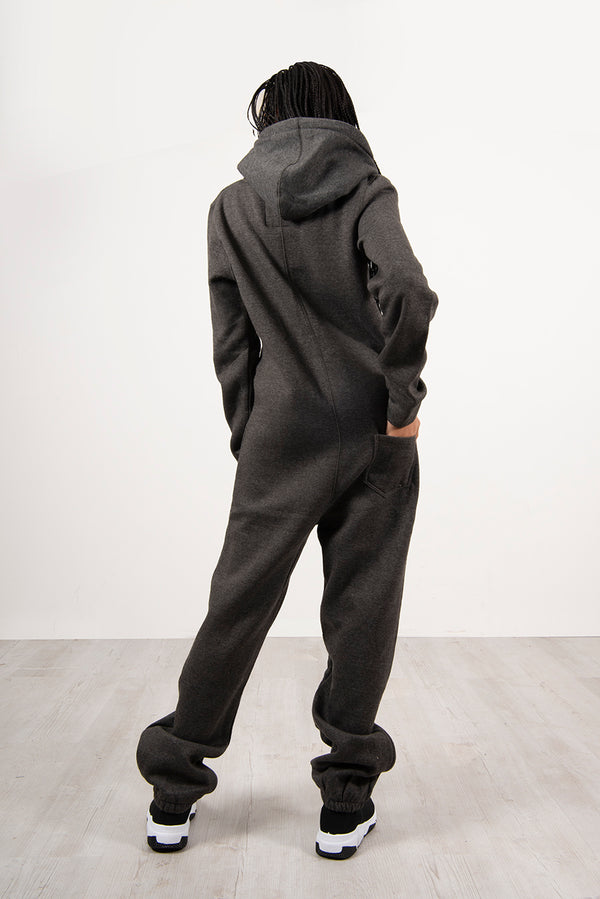 Dark Grey Plain Onesie