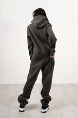 Dark Grey Plain Onesie