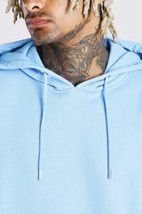 Light Blue Oversized Hoodie