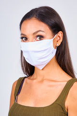 White Re-Usable Anti Dust Hygiene Face Mask