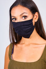 Black Re-Usable Hygiene Face Mask
