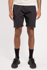 Mens Black Slim Fit Chino Shorts