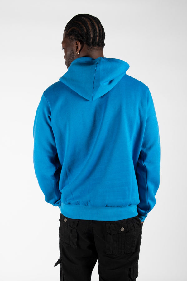 Mens Royal Blue Oversized Hoodie