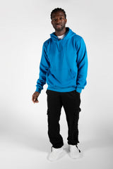 Mens Royal Blue Oversized Hoodie