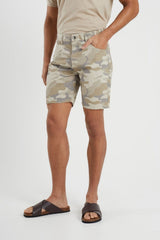 Mens Stone Camo Desert Brush Cargo Short