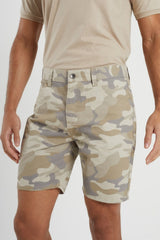 Mens Stone Camo Desert Brush Cargo Short