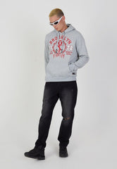 Mens Grey Sandbrook Brooklyn NY Pullover Hoodie