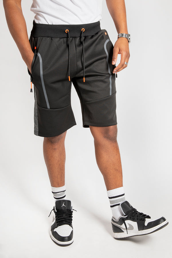 Mens Black Sweat Shorts