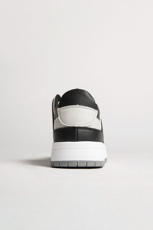 Mens Grey Colour Block Chunky Trainers