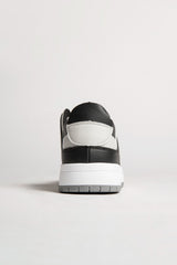 Mens Grey Colour Block Chunky Trainers