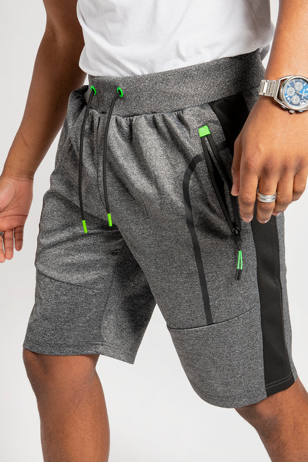 Mens Grey Sweat Shorts 