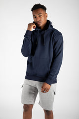 Mens Navy Oversized Hoodie 