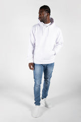 Mens White Oversized Hoodie