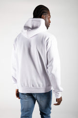 Mens White Oversized Hoodie