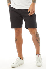 Mens Navy Slim Fit Chino Shorts