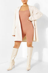 Rose Jersey Scoop Neck Unitard