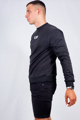 Mens Black Be Kind Slogan Jumper