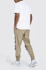 Mens White Basic Crew Neck T-Shirt