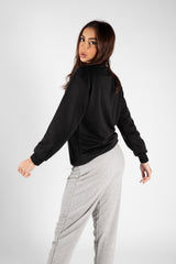 Grey Marl Cuffed Basic Joggers 