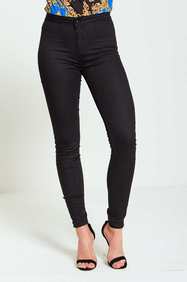 Black Disco Skinny Jean